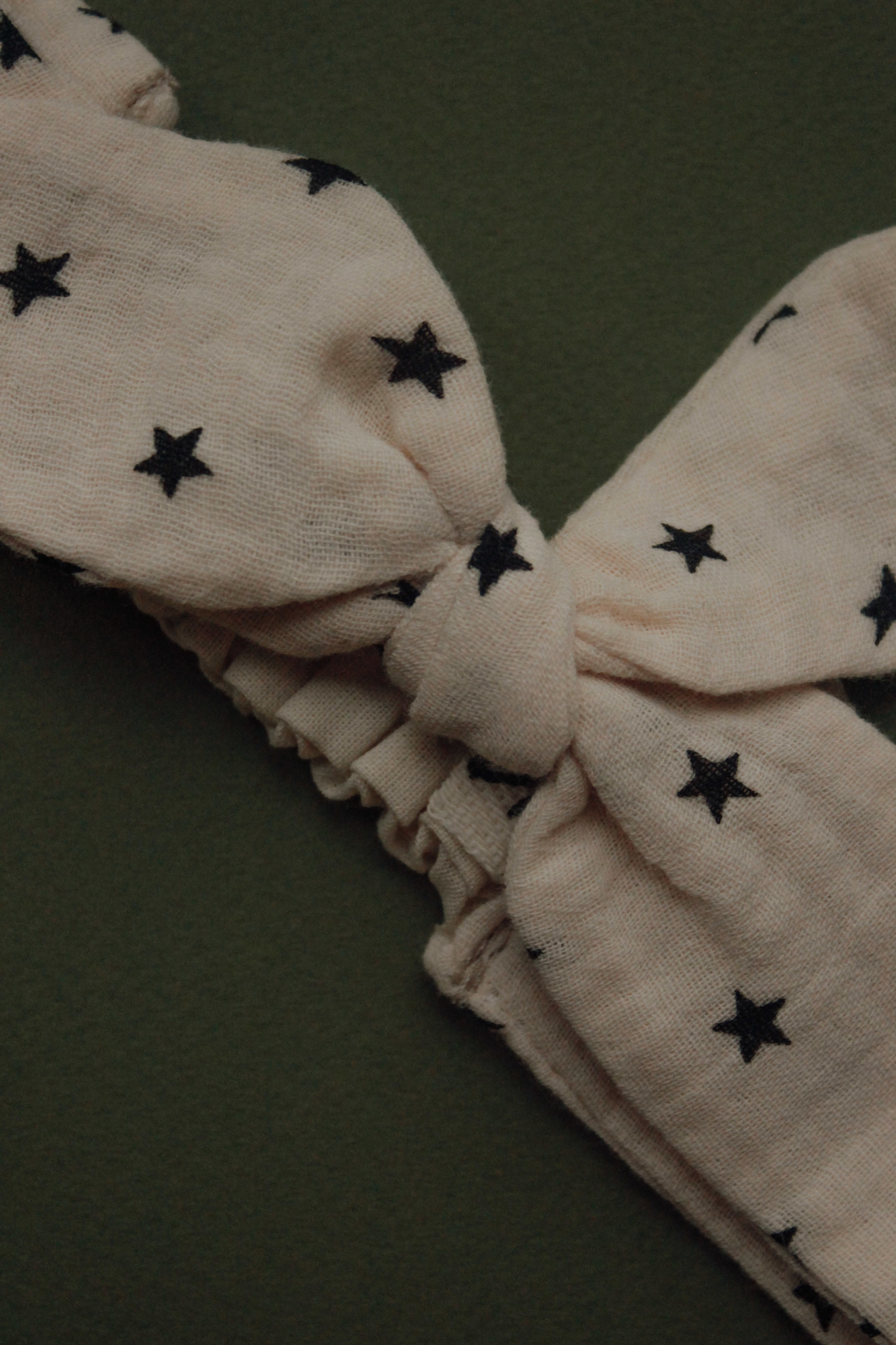 Повязка "солоха" звёзды из муслина