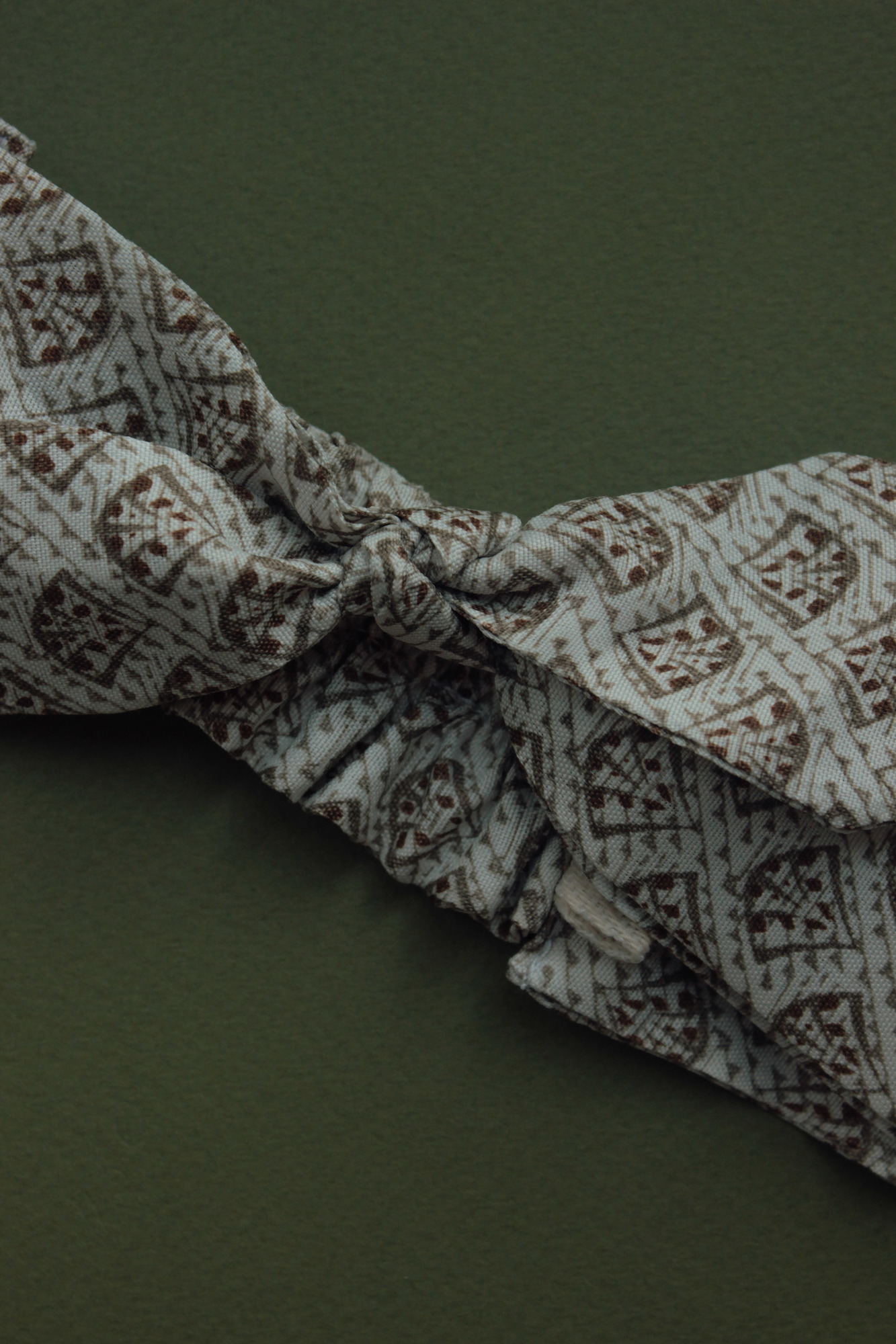 Повязка "солоха" принт сатин