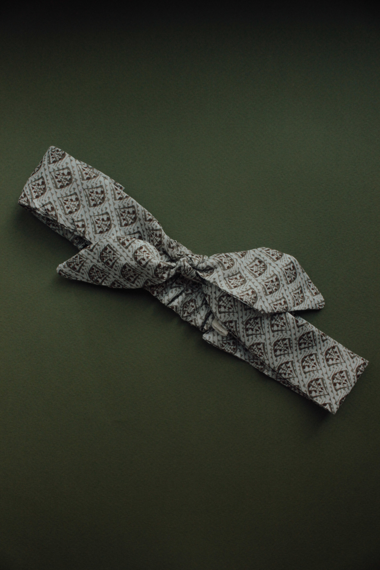 Повязка "солоха" принт сатин