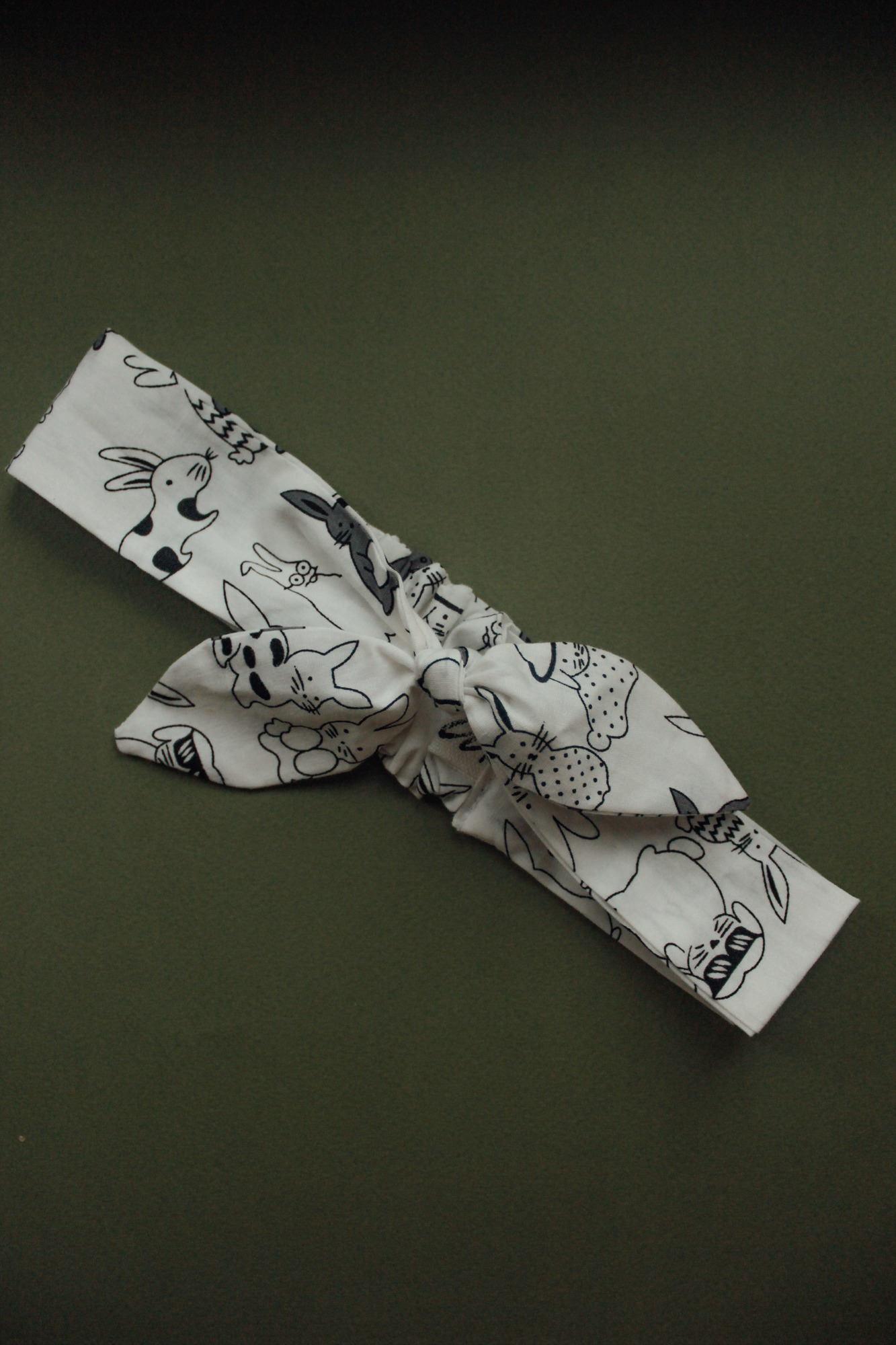 Повязка "солоха" хлопок зайцы