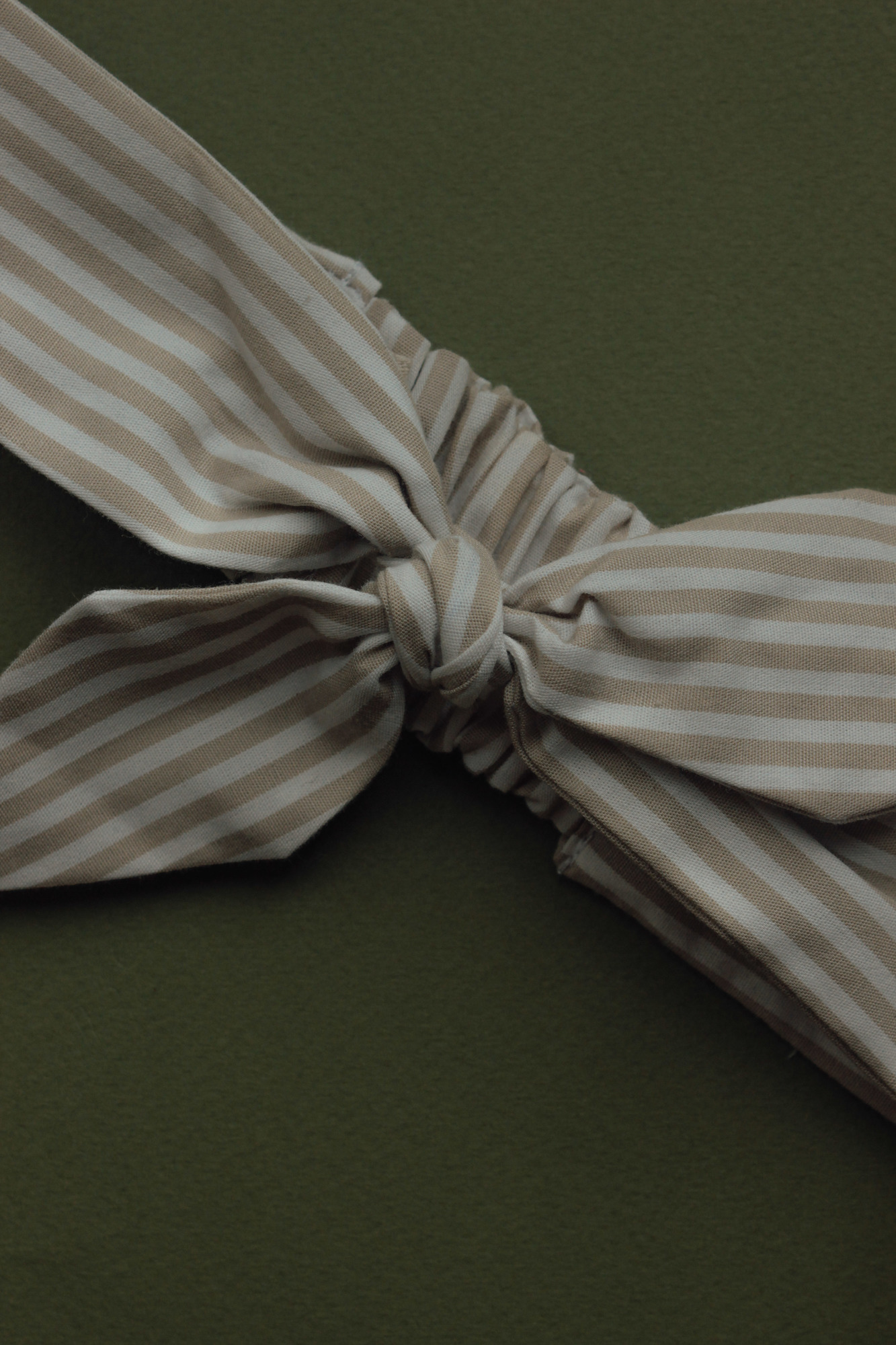 Повязка "солоха" хлопок серая полоска