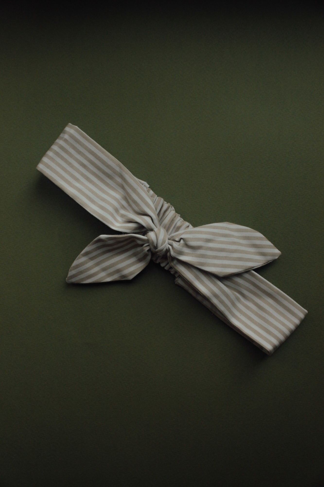 Повязка "солоха" хлопок серая полоска