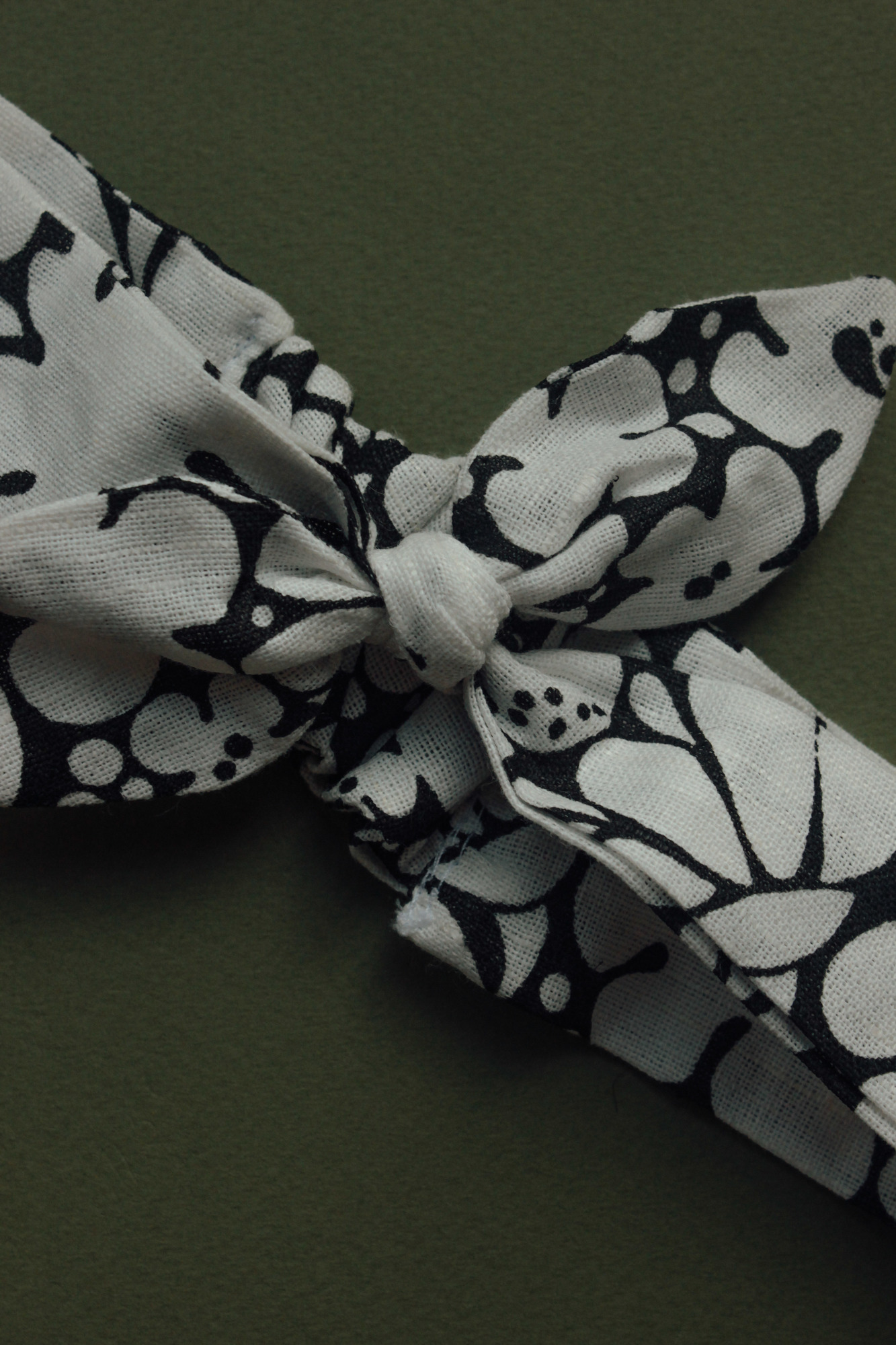 Повязка "солоха" цветы лён