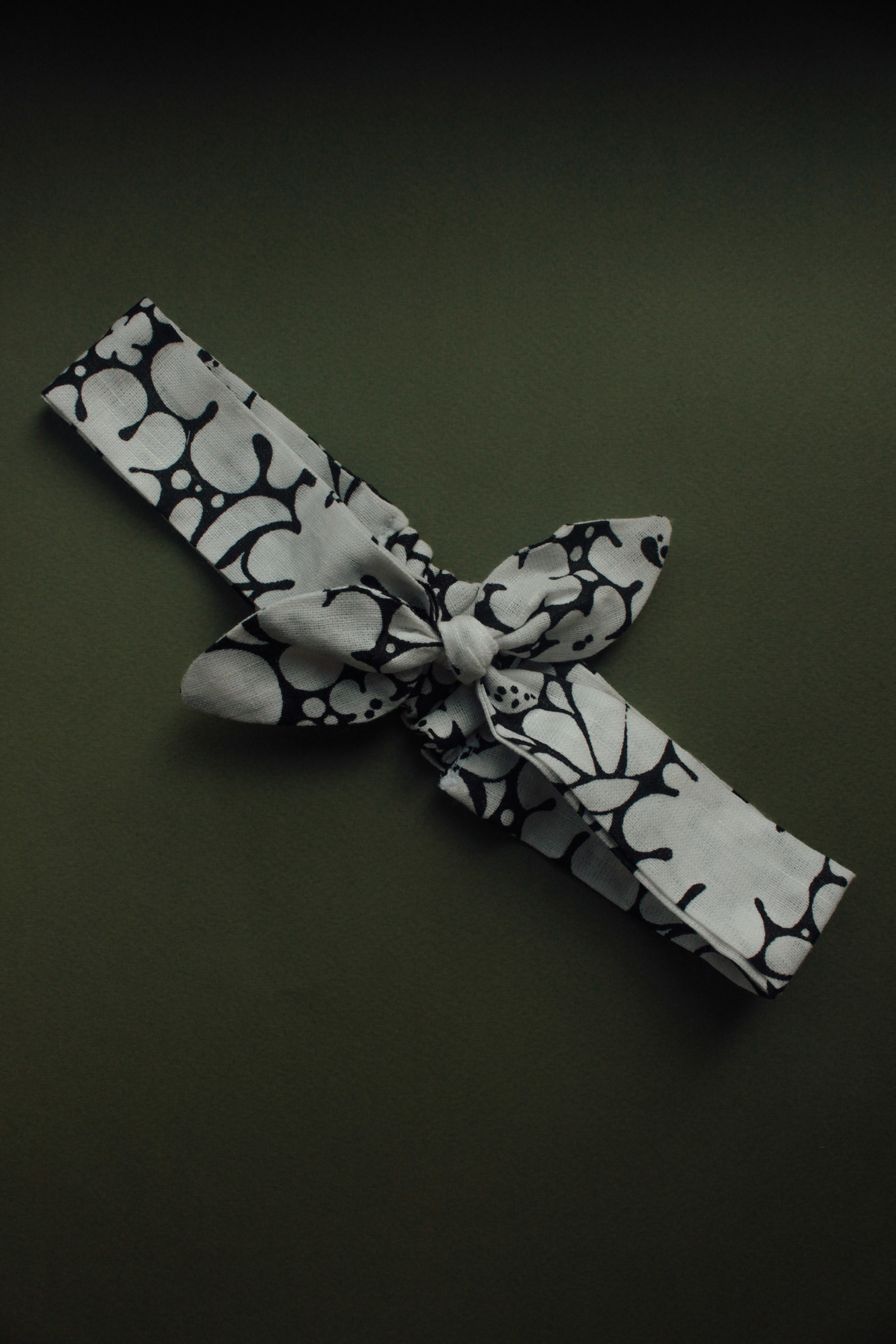 Повязка "солоха" цветы лён