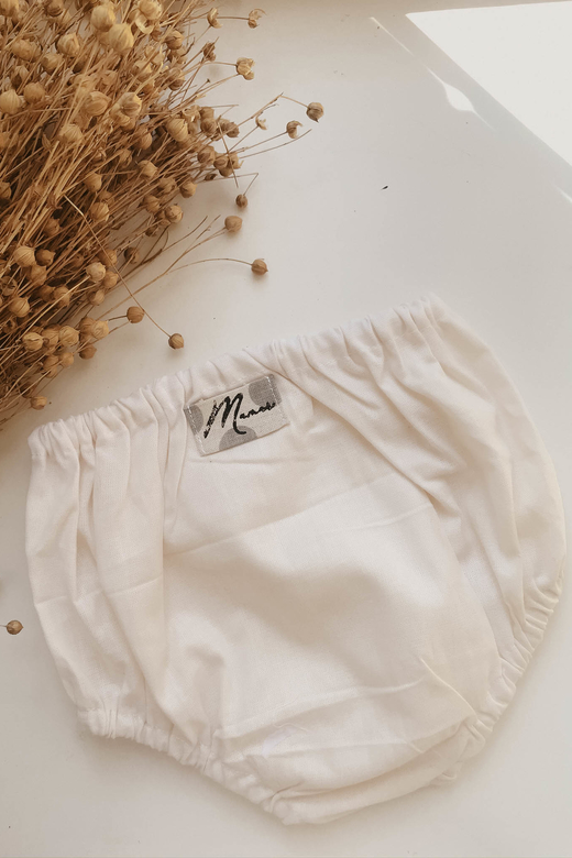 Трусы из хлопка молочный