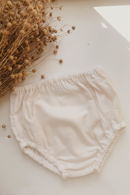 Трусы из хлопка молочный