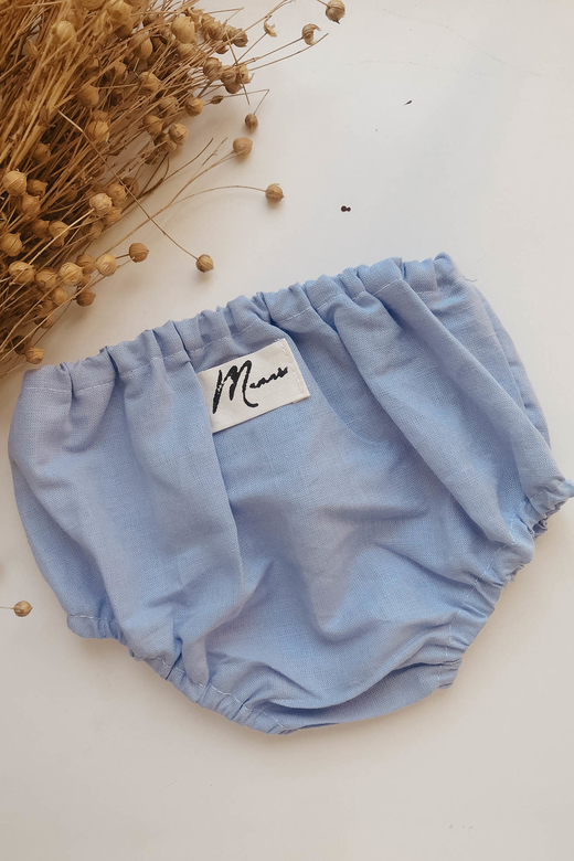 Трусы лён василёк