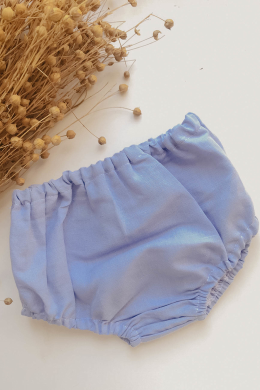 Трусы лён василёк