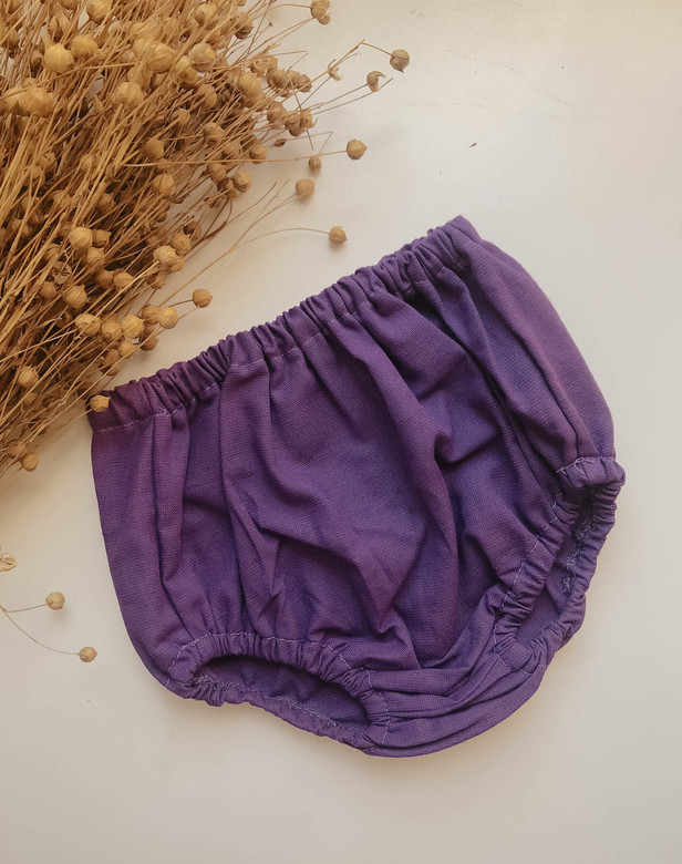 Трусы лён фиалка