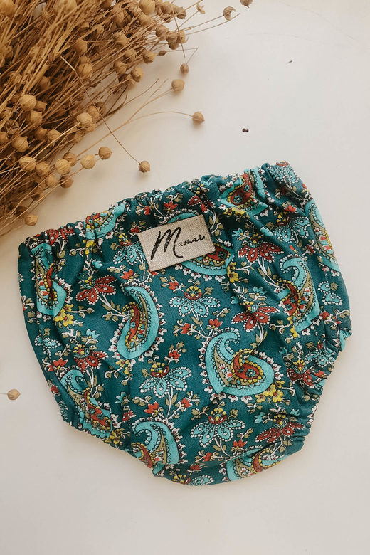 Трусы из хлопка "огурцы" на петроле