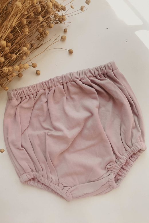 Трусы из хлопка пудра (плотный трикотаж)