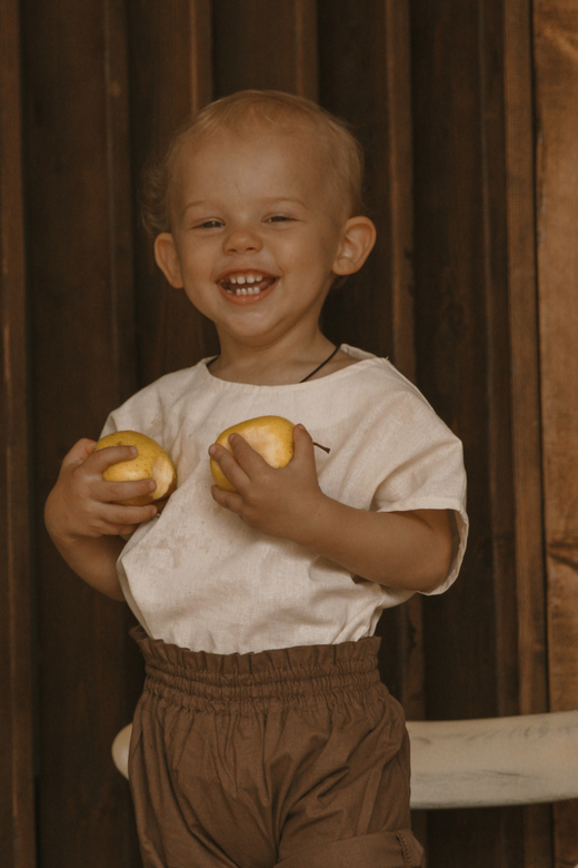 Футболка унисекс из хлопка натур