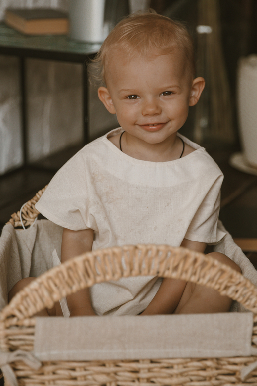 Футболка унисекс из хлопка натур