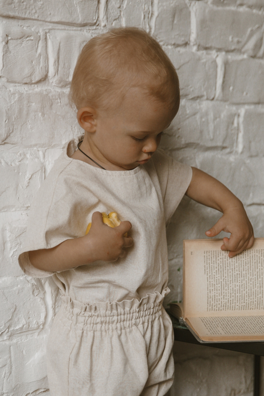 Футболка льняная унисекс натур