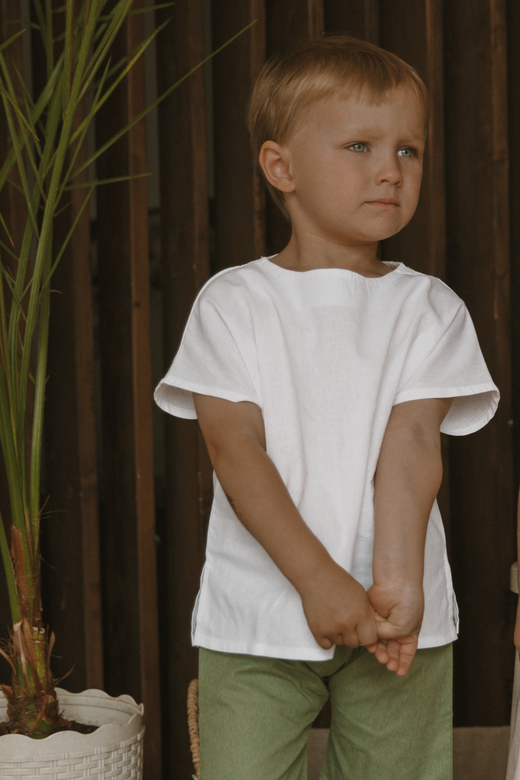 Футболка унисекс из хлопка белая