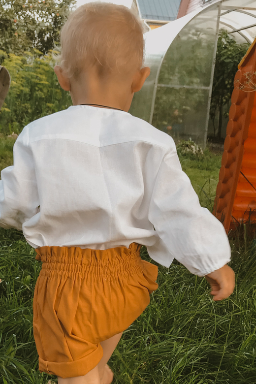 Шорты-блумеры унисекс из хлопка оранж