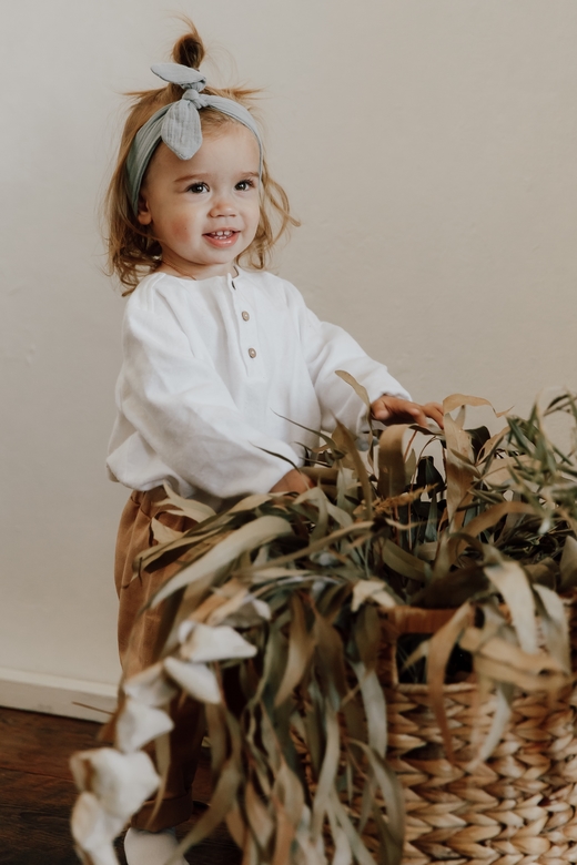 Рубашка унисекс из тёплого хлопка с небольшим начёсом цвет "белый"