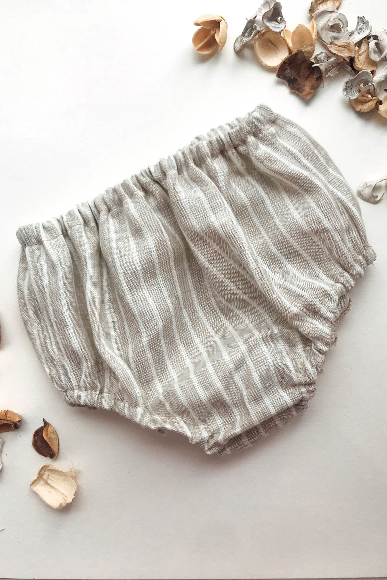 Трусы лён полоска