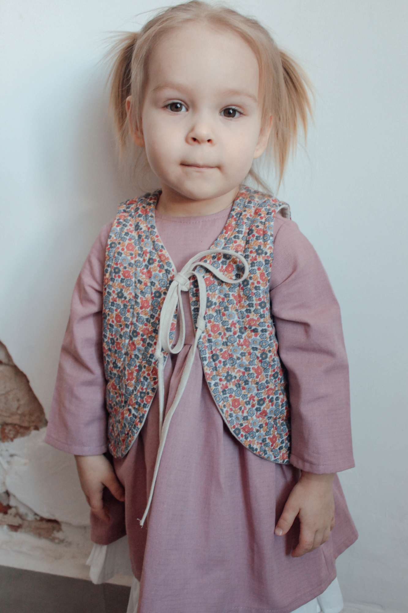 Жилет двухсторонний лён