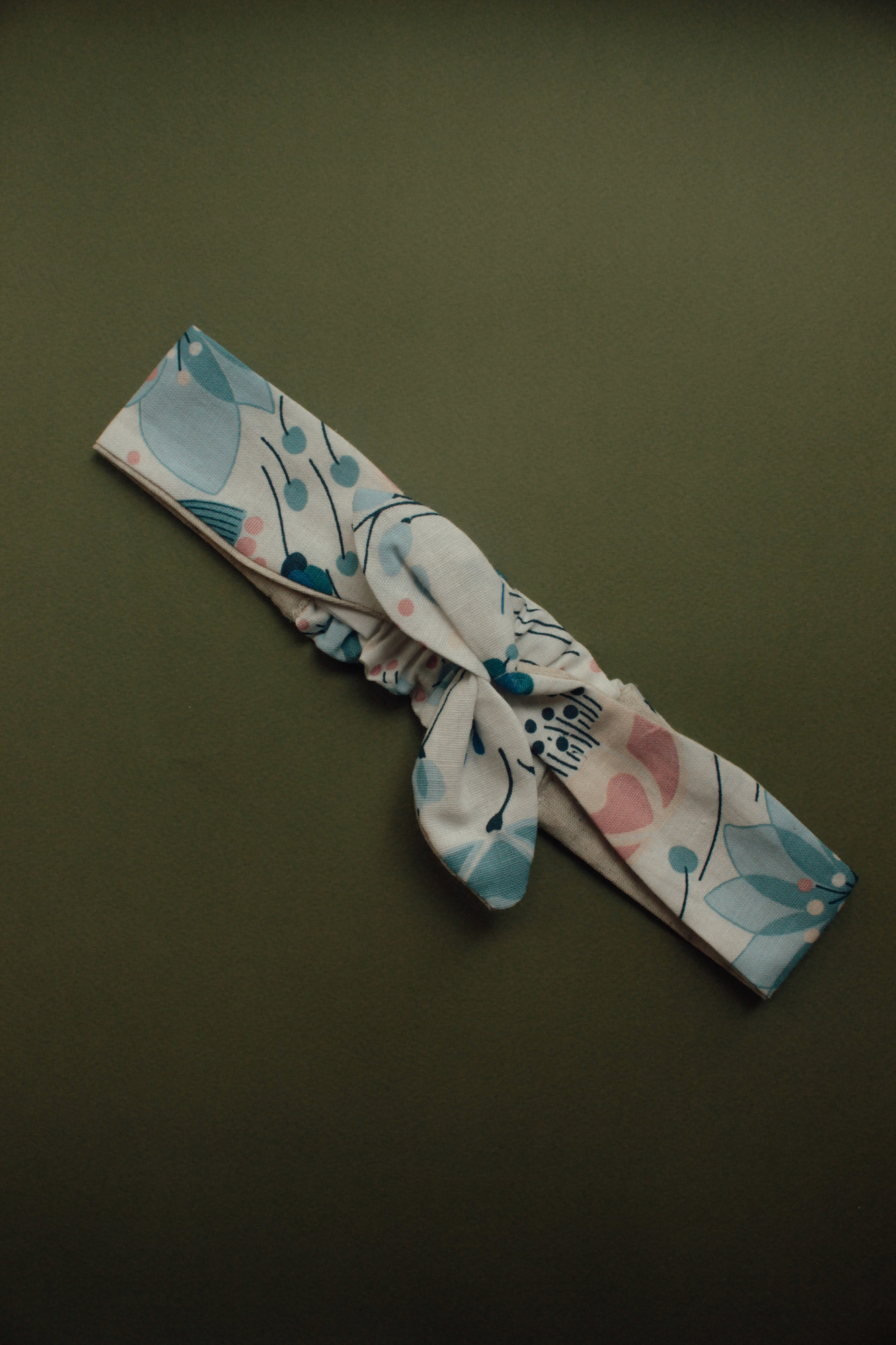 Повязка "солоха" лён поляна + натур