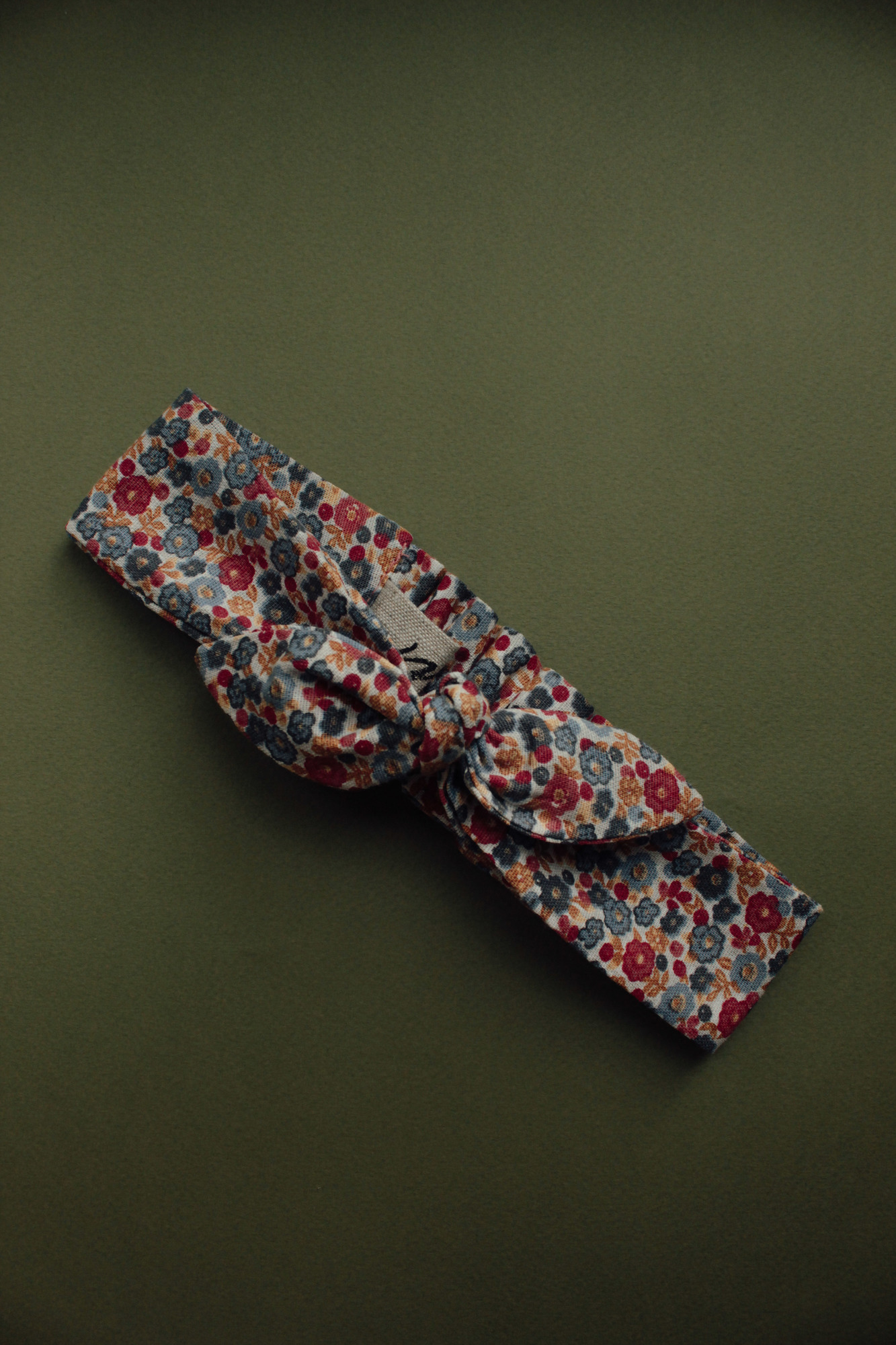 Повязка "солоха" лён цветочная поляна