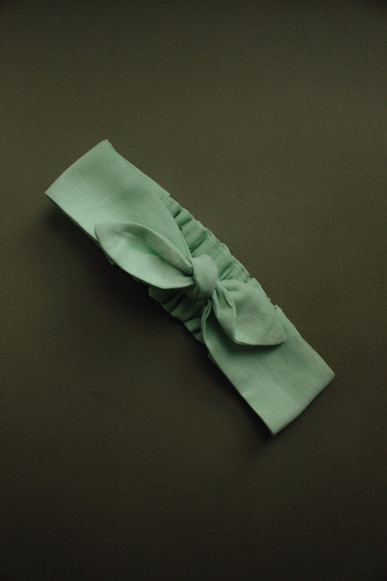 Повязка "солоха" лён яблоко