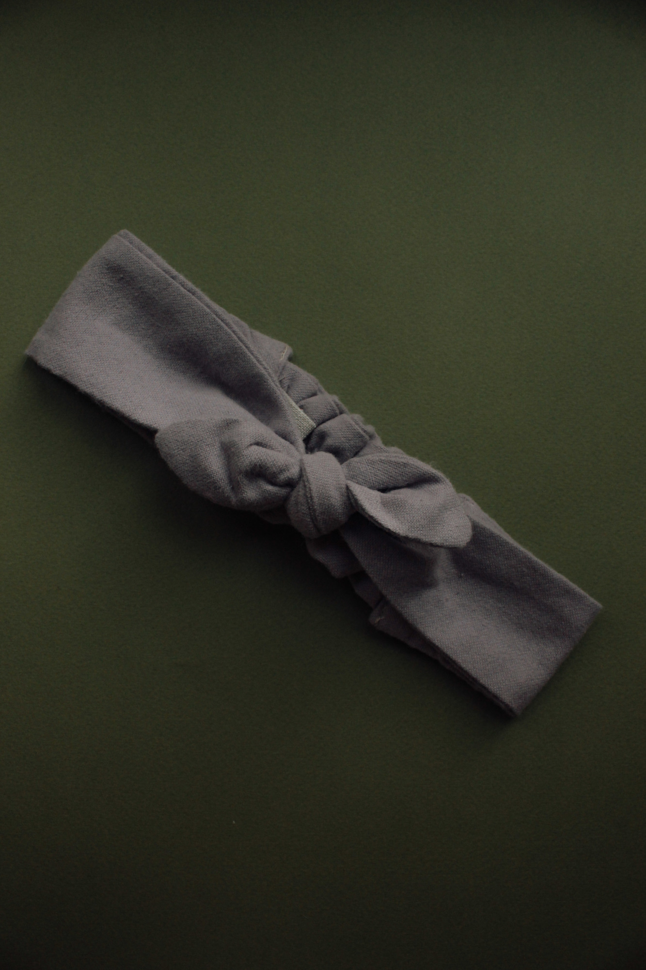 Повязка "солоха" хлопковая фланель лаванда