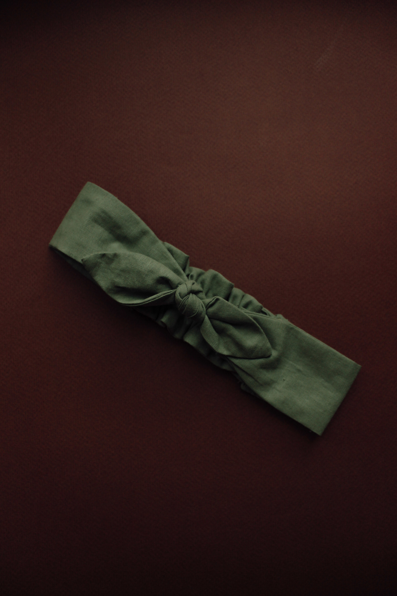 Повязка "солоха" хлопок зеленый