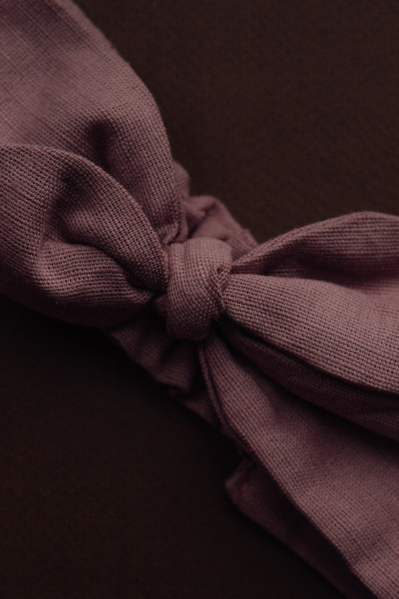 Повязка "солоха" лён пудра