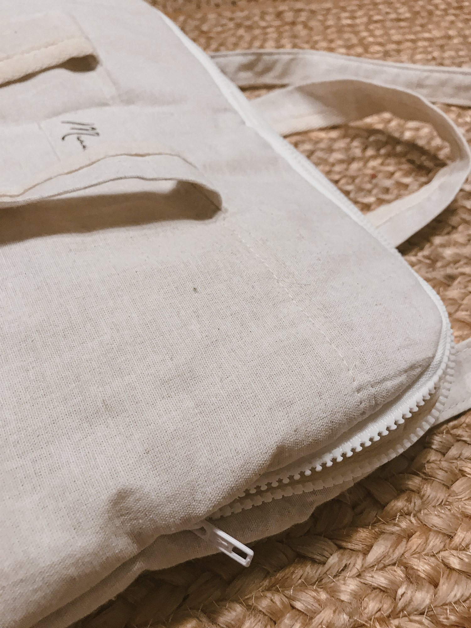 Сумка льняная натур