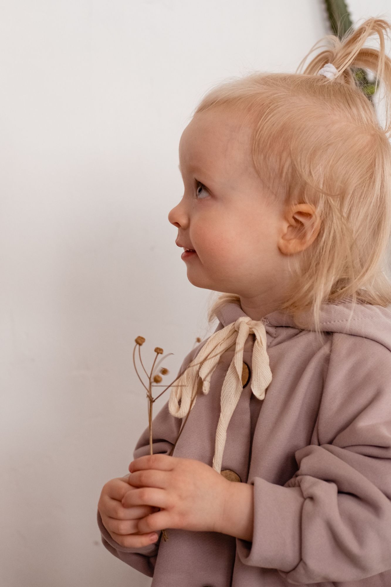 Комбинезон из петельного футера пыльная лаванда