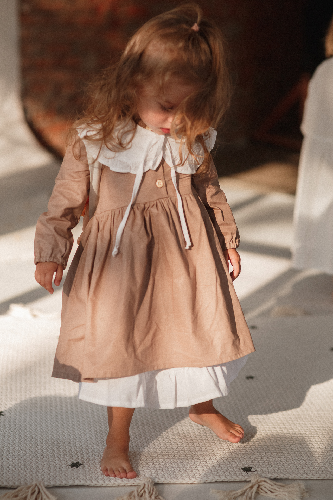 Платье ELLIE хлопок мокка