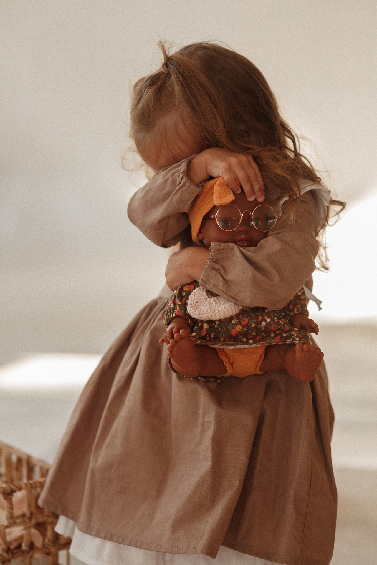 Платье ELLIE хлопок мокка