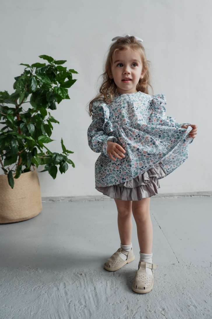 TUNIC "LUCY" POLYANKA COTTON с оборками