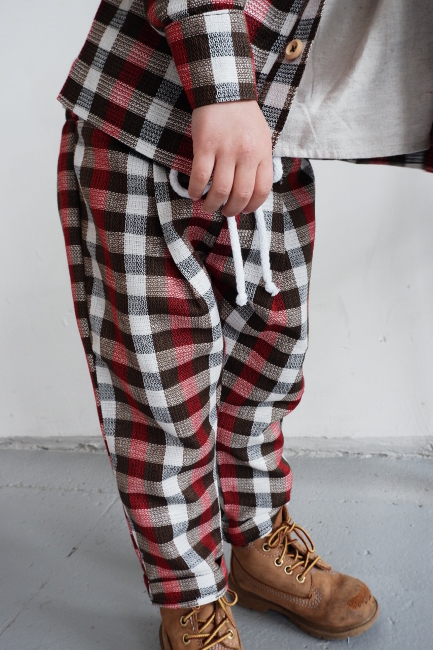 PANTS TWID LINEN KLETKA унисекс