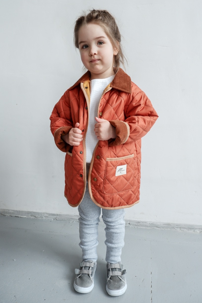 JACKET TERRACOTT стёганный унисекс