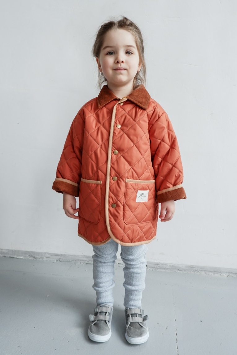 JACKET TERRACOTT стёганный унисекс