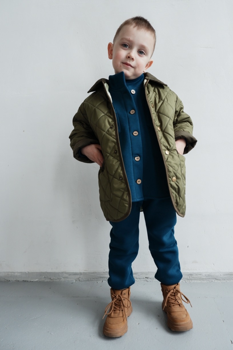 JACKET KHAKI стёганный унисекс