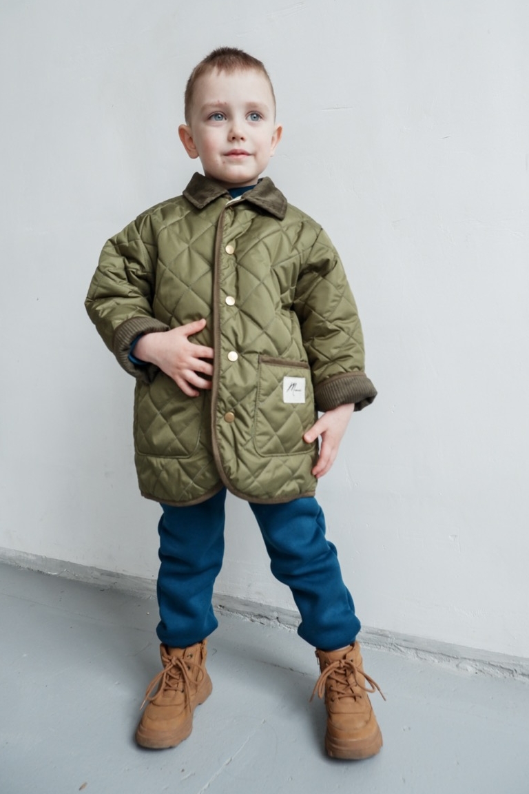 JACKET KHAKI стёганный унисекс