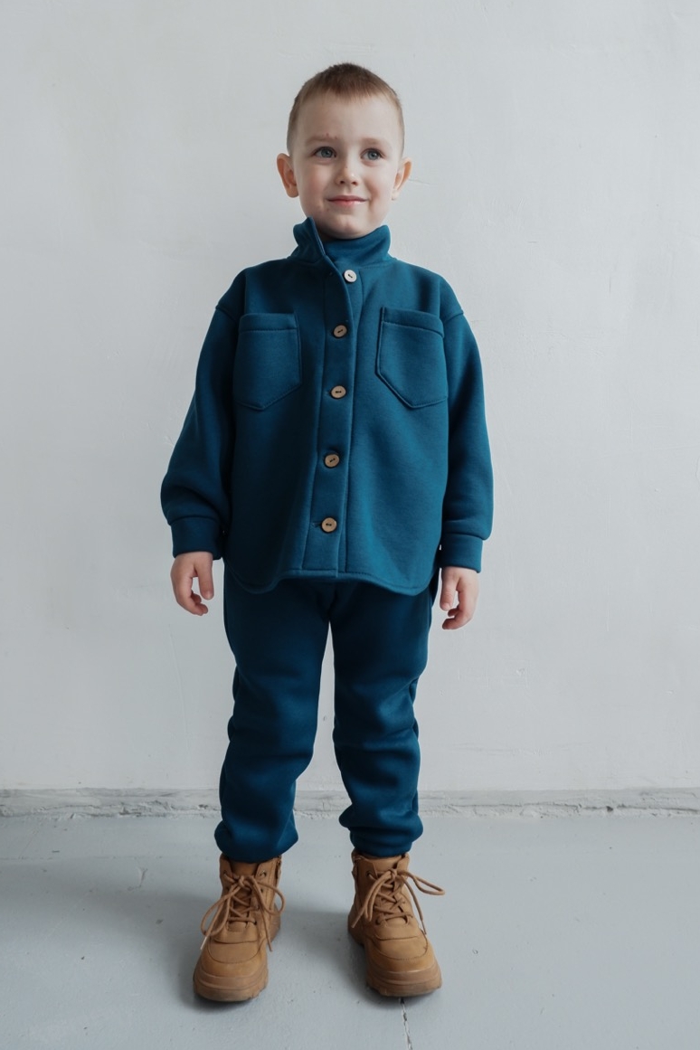 SET "CONFY" FUTER PETROL (жакет и брюки) унисекс