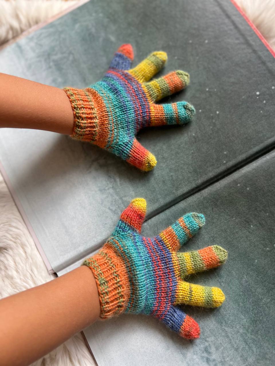 Описание детских перчаток  «ПЕРЧАТКИ ДЛЯ КРОШКИ»