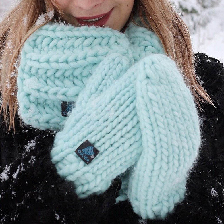 МК Варежки базовые ГЛАДКИЕ