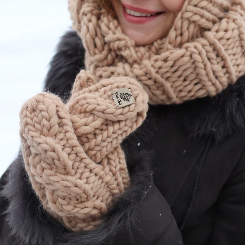 МК Варежки С КОСОЙ