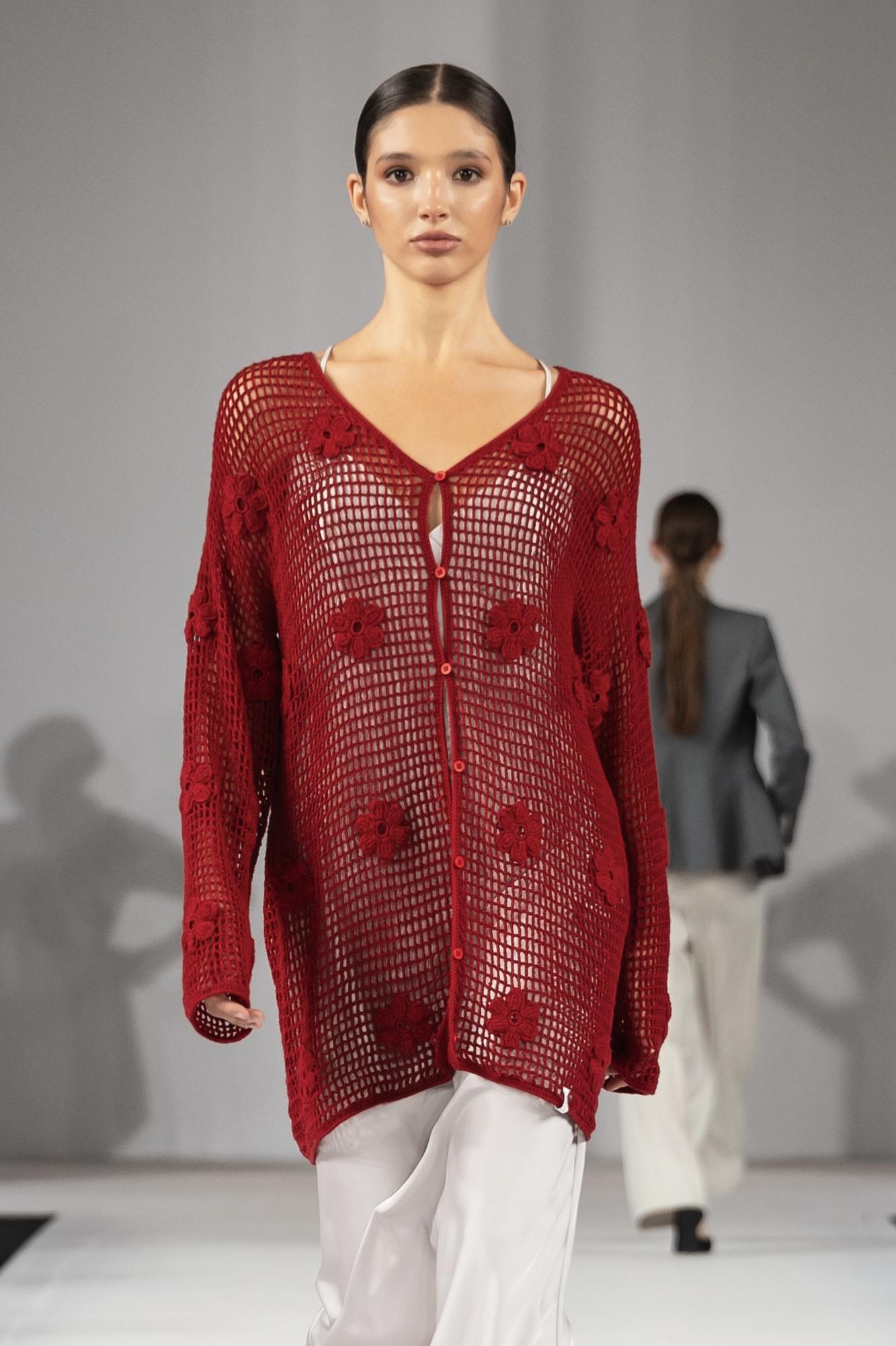 Совместное вязание рубашки “FLOWERS”