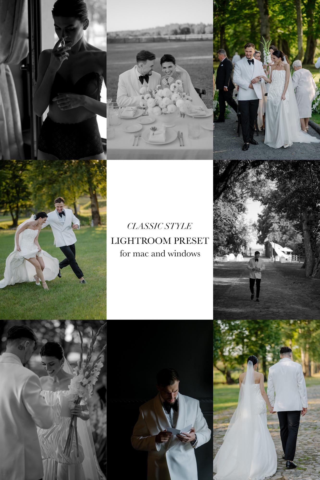 Classic style preset for MAC/WINDOWS