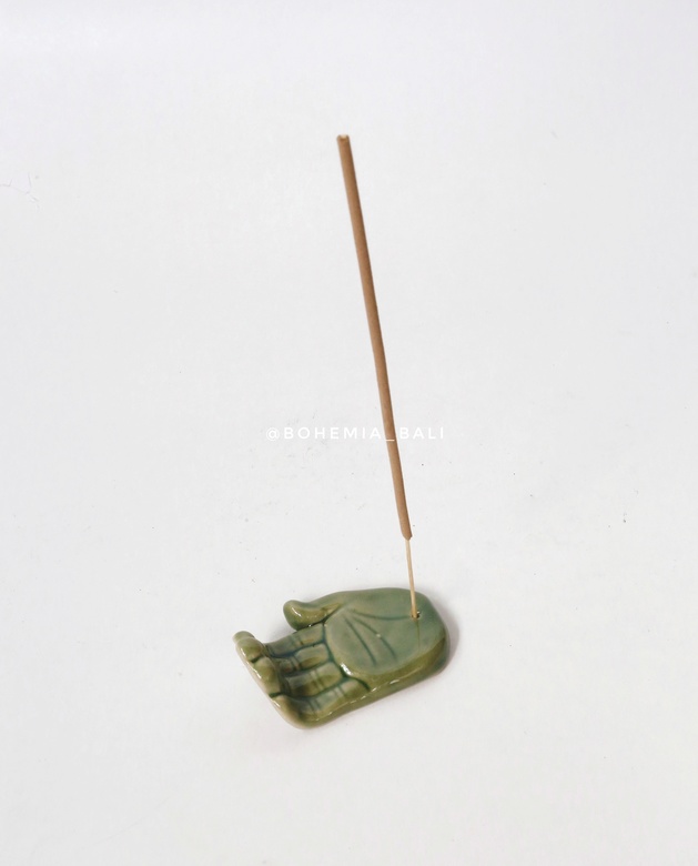 Подставка под благовония из керамики ладонь