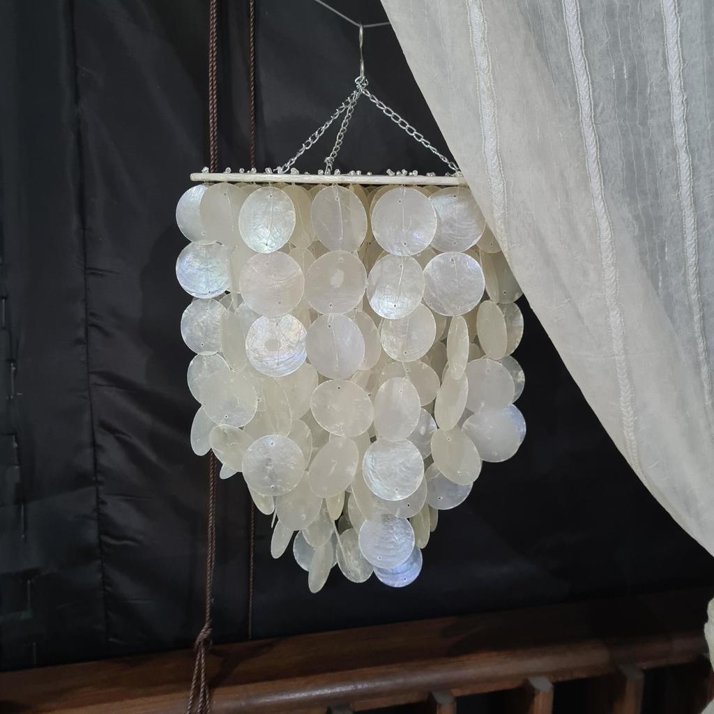 Люстра поющие ракушки Плоская (30х40)