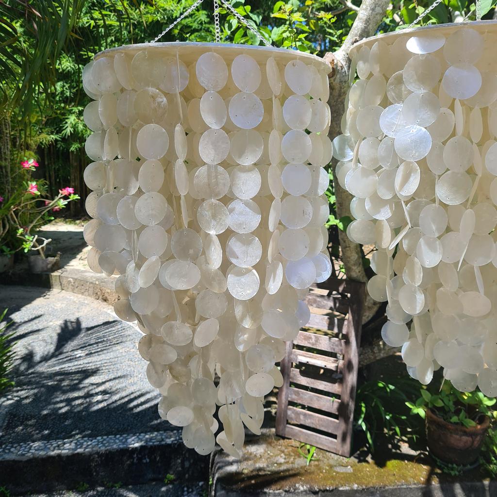 Люстра поющие ракушки Плоская (40х70)