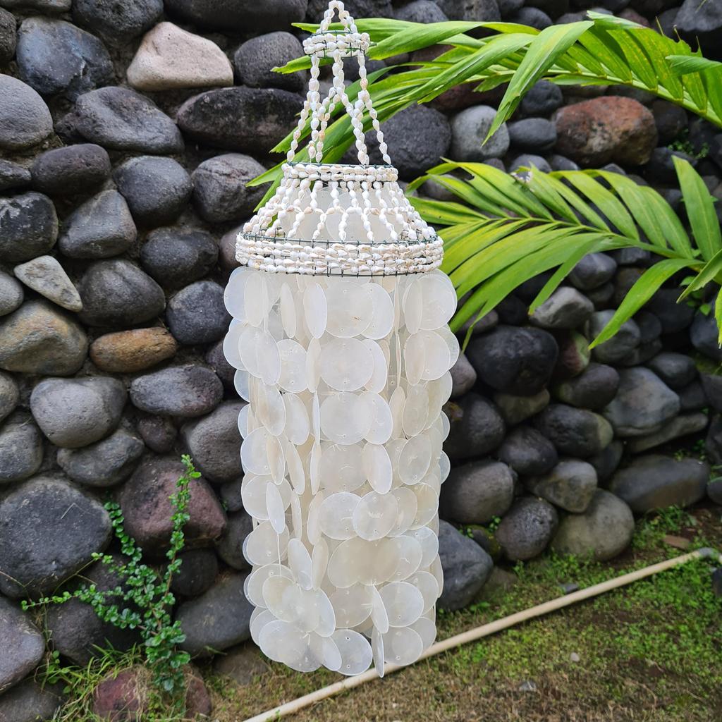 Люстра поющие ракушки Кружевной верх (20х40)