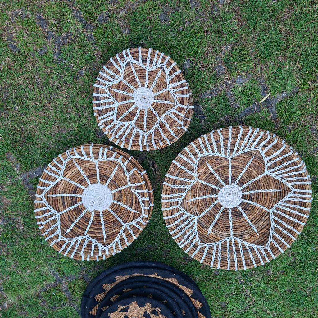 Панно снежинка Банановый лист (Д30,40,50)